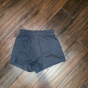 NWOT Girls Black Small Soffe Shorts